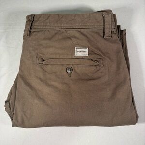 Volcom‎ Stone Made Taupe Chino Pants Men’s 36x32 Stretch Skate Surf